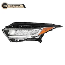 Silscvtt Left Full LED Headlight Assembly Headlamp For 19-22 Honda HR-V Touring