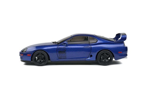 1:18 1993 Toyota Supra MK4 (A80) -- Streetfighter Dark Blue -- Solido - Picture 4 of 7