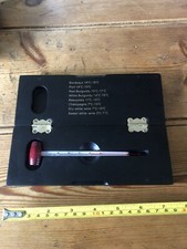 Wine Thermometer Vintage Wine Gifts In Box With Temperatures (os12)