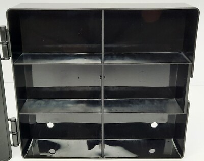 NEW HOT WHEELS HINGED BLACK PLASTIC STORAGE CASE HOLDS RACE 6 CARS - Foto 10