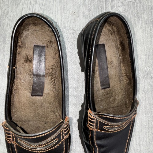 GARDENIA Shoes Mens Size 6.5 Penny Loafer Brown Leather Vibram Made In Italy - Picture 15 of 16