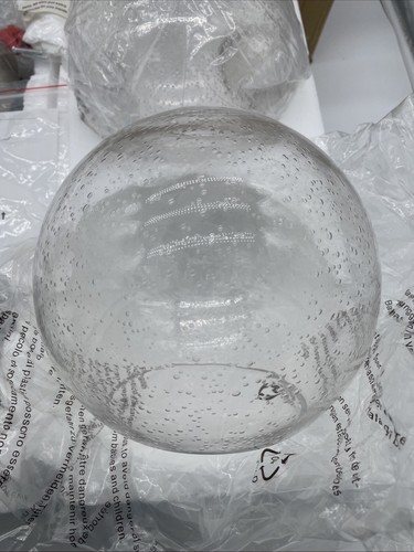 Pendant Lighting Kitchen Island Globe Glass Clear Hanging Light Fixture 2 Lights - Picture 8 of 12