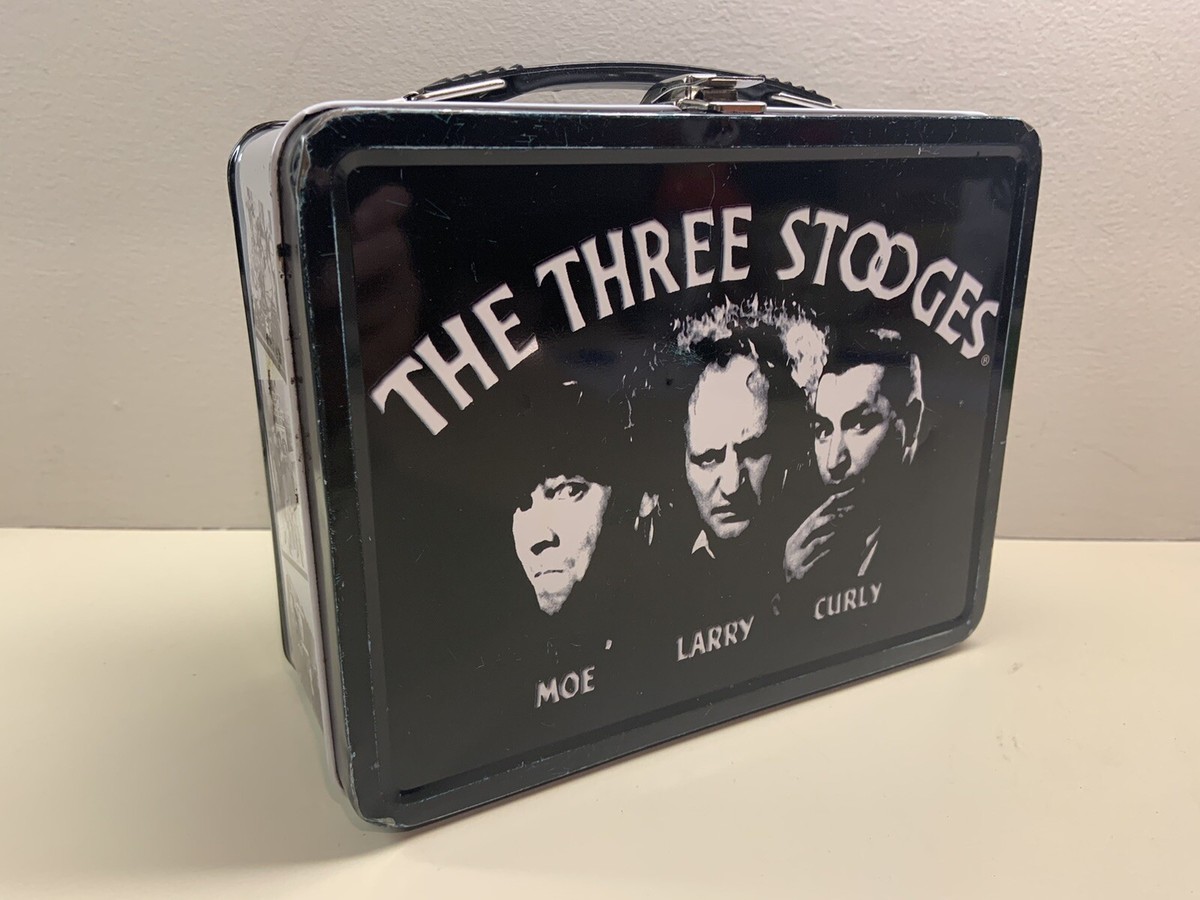The Three Stooges Lunchbox. ©️2001 C3 Entertainment Inc. NECA
