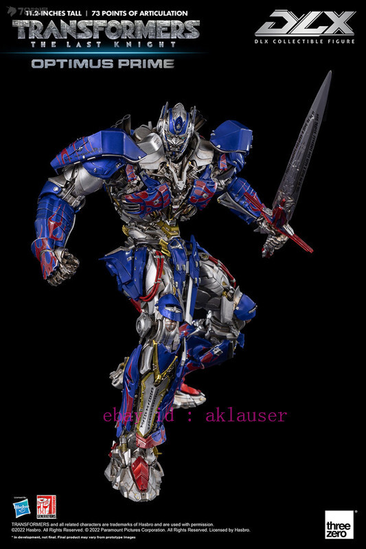 Threezero 3z04570w0 Dlx Collection The Last Knight Optimus Prime