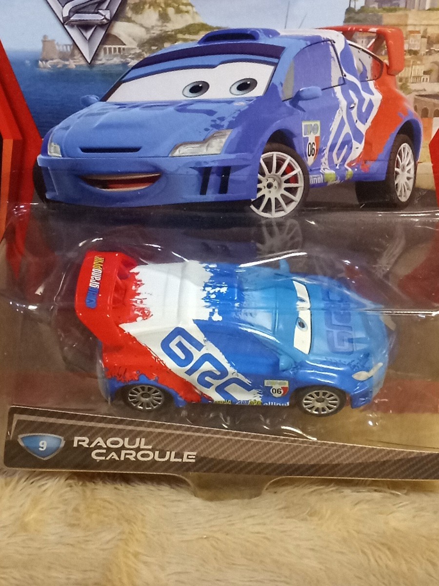 Disney Pixar Cars 2 Raoul Caroule French Racer #9 NEW SEALED