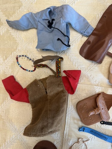 Assortment of Western Themed Doll Accessories and Clothing - Picture 4 of 10