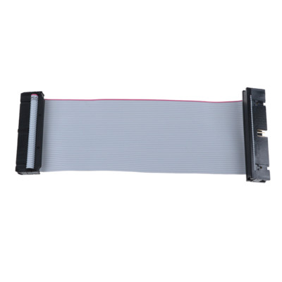 IDE 40 Pin Male to female pata hard drive hdd extension flat ribbon cable 5:;h