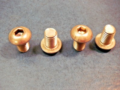 Stainless Steel 1/2-13 x 3/4'' Button Head Hex Drive Machine Screw Qty = 4