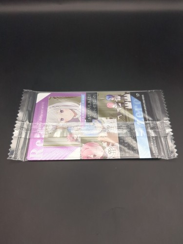 Emilia Ram Rem #17 UnOpen Re:Zero wafer card Plastic Bandai 2019-2022 TCG Japan - Picture 11 of 12