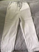 Pantalone donna Odeeh con cintura cropped taglia 34