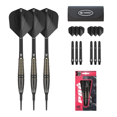 TEAM PRO series MITSUMASA HOSHINO BRASS 17G 2BA brass dart set (exclusive case)