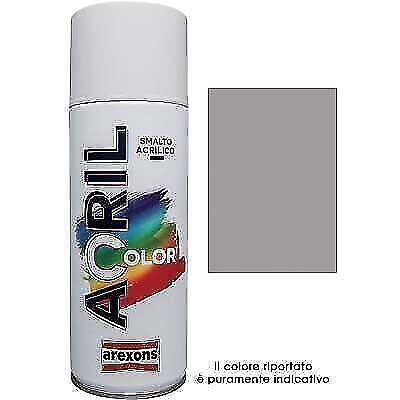SMALTO SPRAY ACRIL COLOR AREXONS ALLUMINIO RAL 9006 ML 400 PZ 6