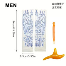 Acupressure Foot Massage Socks Reflexology Physiotherapy Foot Care Tool