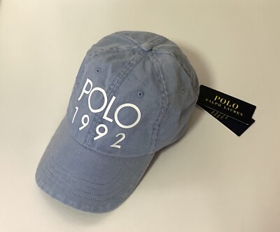 Polo Ralph Lauren POLO 1992 Baseball Cap Soft Denim Hat | eBay