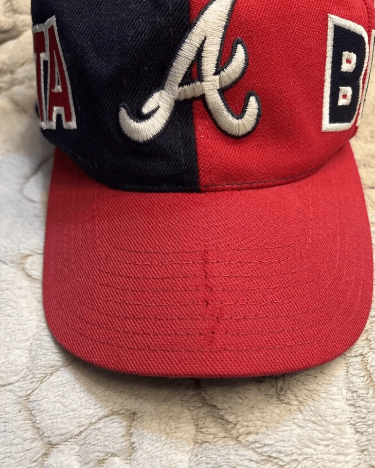 De Colección Atlanta Braves Gorra Gorra Snapback MLB Béisbol Gemelos Empresa Genuina Foto 2 de 4