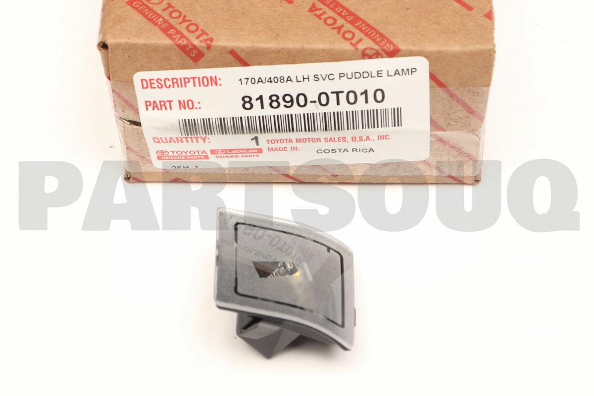 818900T010 Genuine Toyota LAMP ASSY, OUTER MIRROR, LH 81890