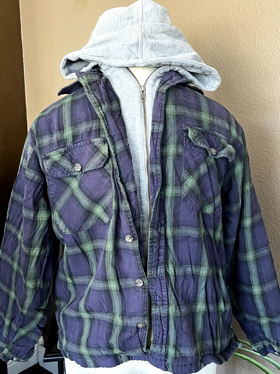 Redhead insulated hooded flannel shirt hotsell