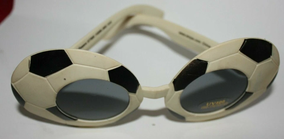 Gafas temáticas de balón de fútbol, favor de fiesta, disfraz divertido, ¡fanáticos de los deportes de fútbol! Foto 2 de 4