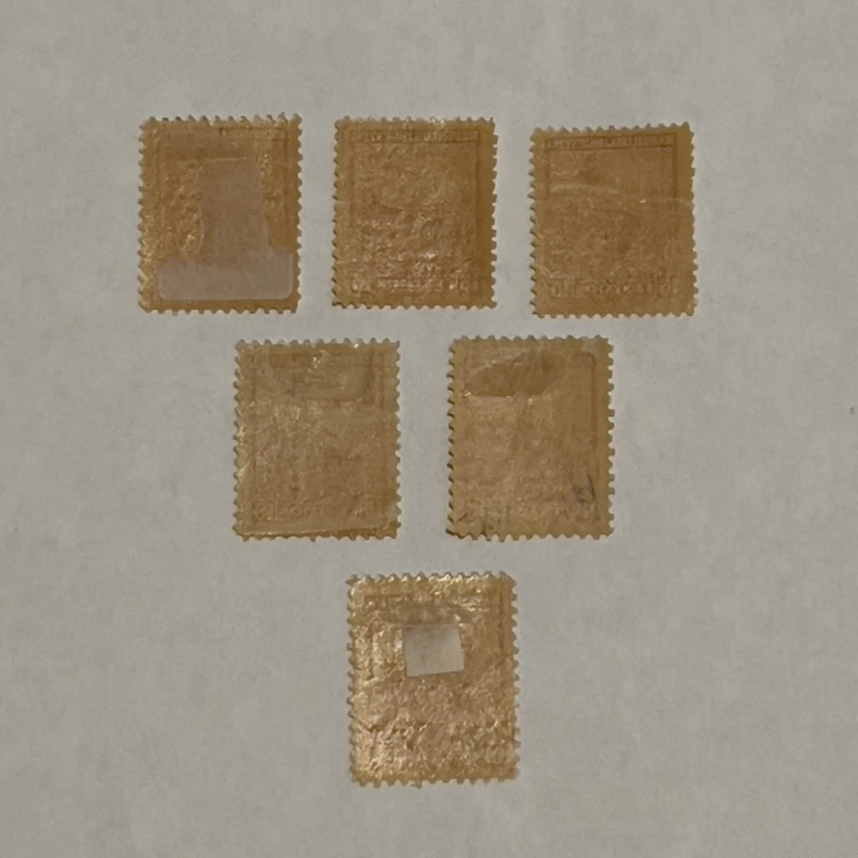 1899-1903 ARGENTINA LOT OF 6 MINT MH OG 16C STAMPS ALLEGORY LIBERTY SEATED - image 2 of 2