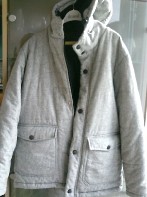 Wolljacke Winterjacke Parka von Sisley, absoult neuwertig, superwarm Gr. S