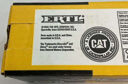 Vintage 1994 ERTL 1938 Panel Truck Bank CAT Caterpillar EUC Only Out For Photos - Afbeelding 8 van 12