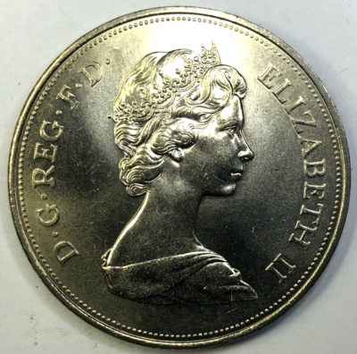 UNITED KINGDOM SILVER WEDDING CROWN 1947-1972 Elizabeth II/ PRICE