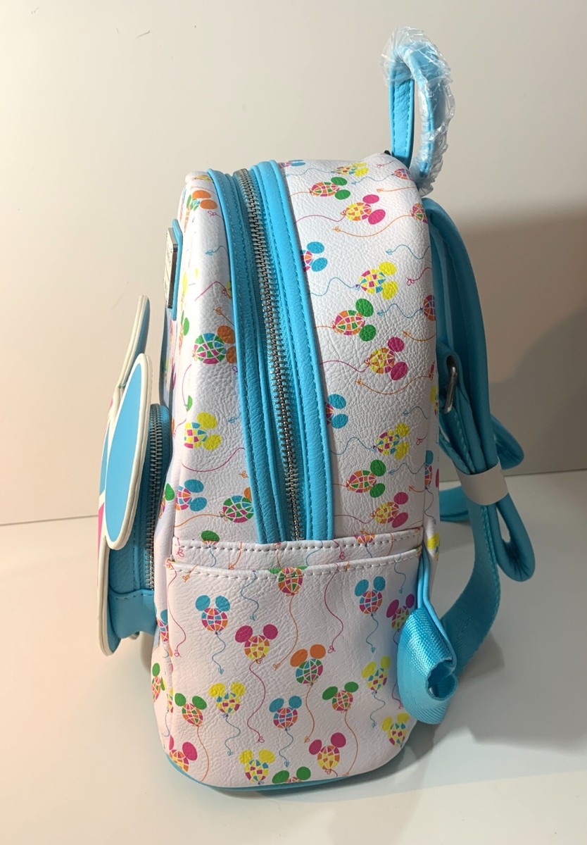Disney Parks Loungefly Mickey Mouse Balloon Mini Backpack 3-D Vault WDW 50th New Disney Parks Loungefly Mickey Mouse Balloon Mini Backpack 3  main image 3