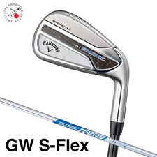 Callaway Golf PARADYM Ai SMOKE Iron Wedge GW S-Flex N.S.PRO ZELOS 7 Steel Shaft