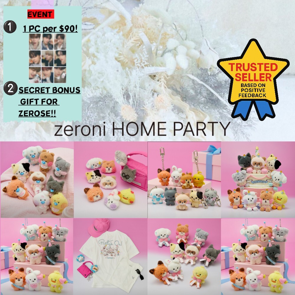 ON HAND] ZEROBASEONE ZERO BASE ONE ZB1 ZERONI HOME PARTY