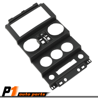 PANEL DASH CENTER BEZEL TRIM COVER FITS 2007-2010 JEEP WRANGLER INSTRUMENT