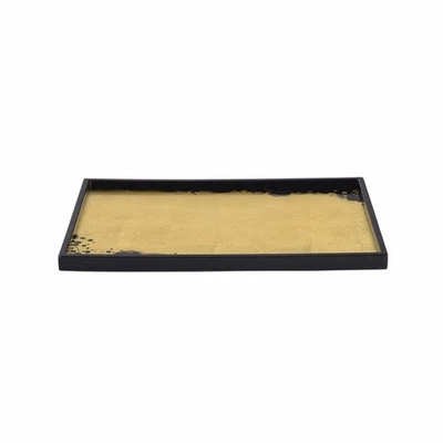 Tray Elegant Shallow Rectangular Decorative Tray Slim for Dresser - Bild 1 von 4