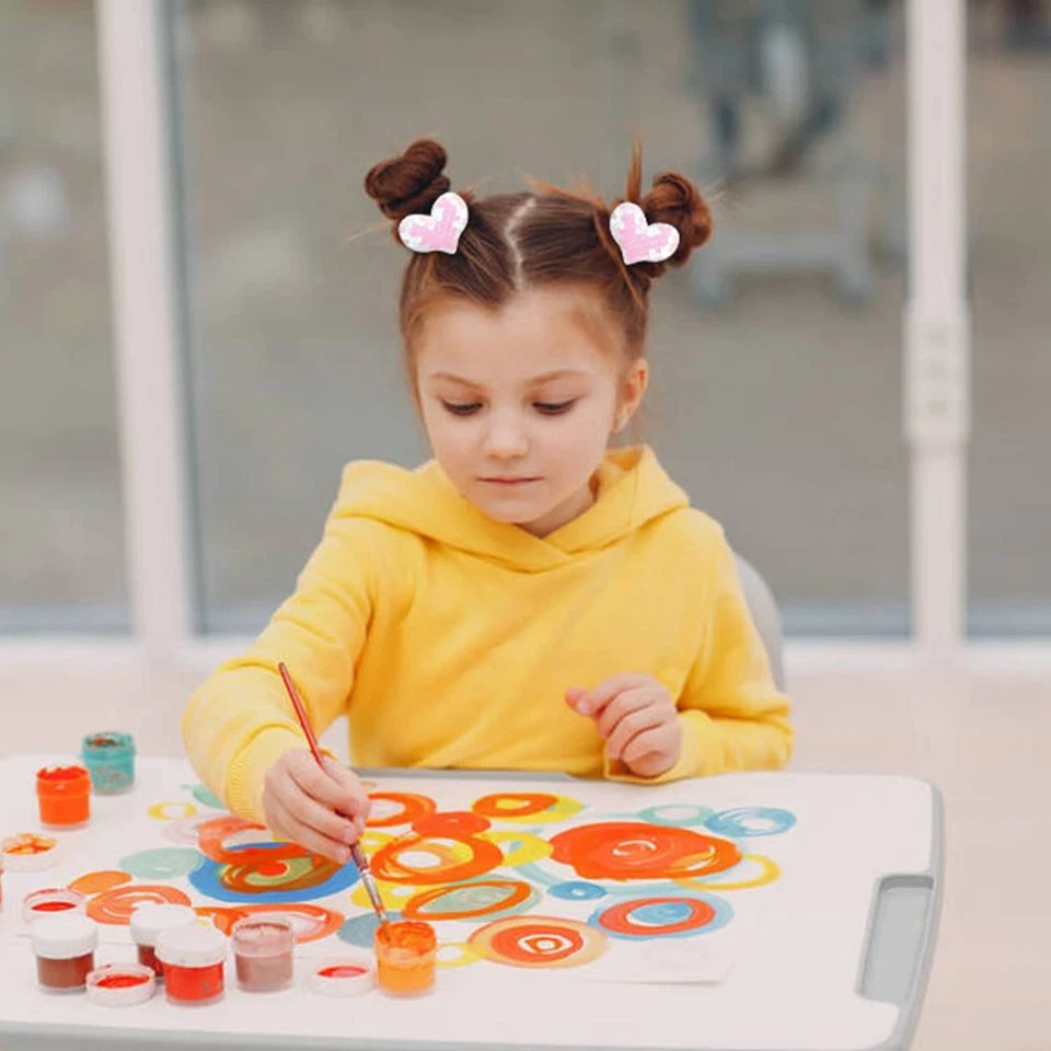 Paquete de 30/15 pares de corbatas elásticas de lentejuelas brillantes corazón estrella coleta Foto 2 de 4