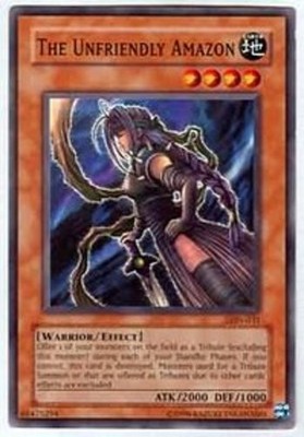 The Unfriendly Amazon - LON-031 - Common - Unlimited Edition Lightly Played Laby