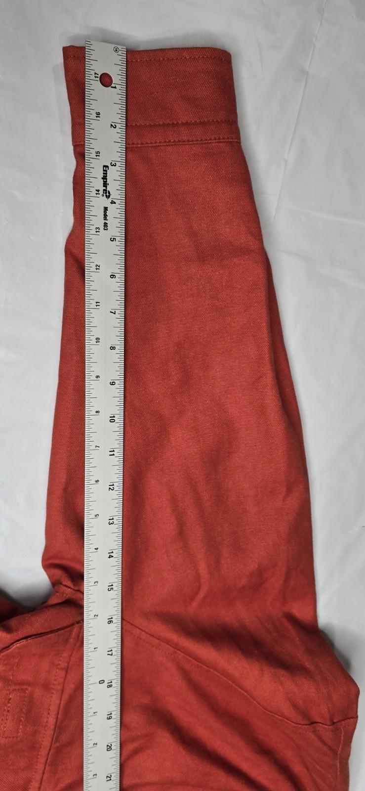 Banana Republic Amelia Flight Dune Red Hemp / Polyester Women’s L image 8