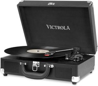 Victrola Journey Portable Record Player Suitcase 5.0 Bluetooth VSC-550BT BLACK