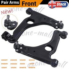 2 X FRONT LOWER RIGHT WISHBONE CONTROL ARM FOR VAUXHALL OPEL ASTRA MERIVA ZAFIRA