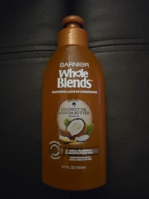 Garnier Whole Blends Coconut Oil & Cocoa Butter Leave In Conditioner (K45)