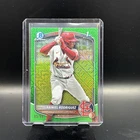 2025 Bowman Chrome - 1st Bowman - Rainiel Rodriguez - Green Mojo Refractor /99