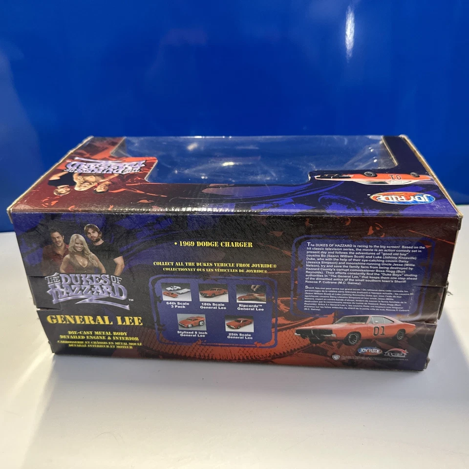 Dodge Charger 1969 Joy Ride Dukes of Hazzard cromado General Lee 1/25 Foto 3 de 4