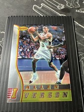 1996-97 Bowman's Best #R1 Allen Iverson (RC) ?CLEAN ?ROOKIE CARD ? GRADER ?. rookie card picture