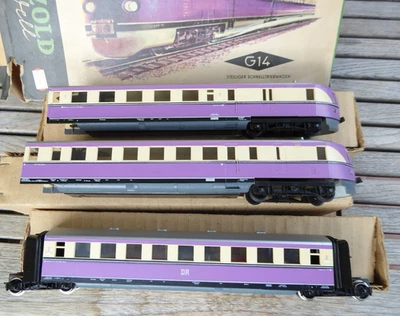 Gützold H0 SVT 137 Diesel-Triebwagen DR Epoche 3 sehr gut erhalten, Funktion OK - Bild 1 von 4
