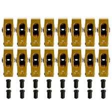 16x Aluminum Roller Rocker Arms Set For Chevy Bbc 454 V8 1.7 Ratio 716 In Stud