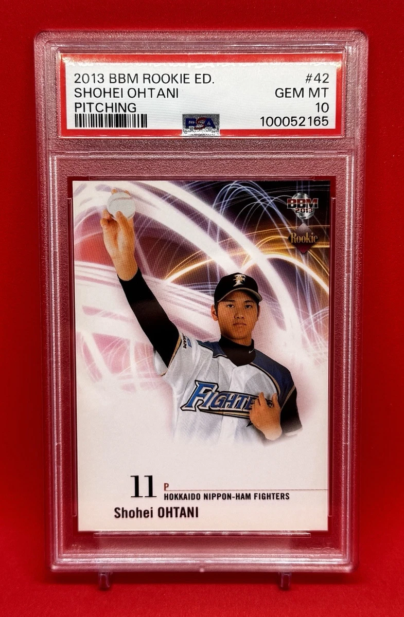 BBM 0 大谷翔平 パズルカード F97 - PSA102013 ルーキーカード 