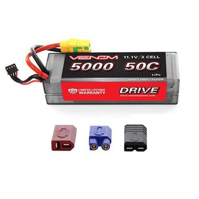 DRIVE 50C 3S 5000mAh 11.1V LiPo Hardcase Battery with (SKU: VNR15188)