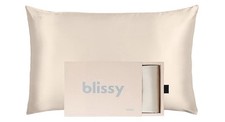 Blissy Silk Pillowcase-100 Pure Mulberry Silk -22 Momma 6A High Grade Fibers