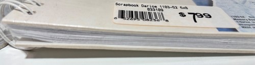 (2) Darice 6" X 8" Memory Book Ultimate Scrapbook & Photo Album Junk Journal - Picture 4 of 4