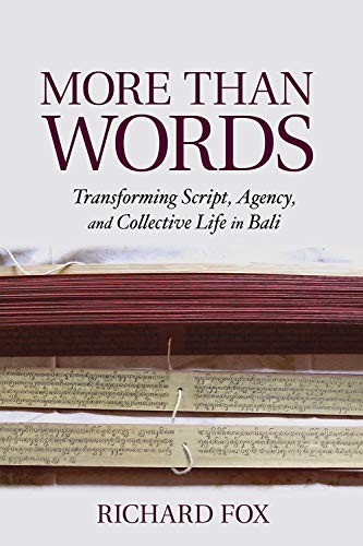 More Than Words: Transforming Script, Agency, a. Fox Hardcover<|