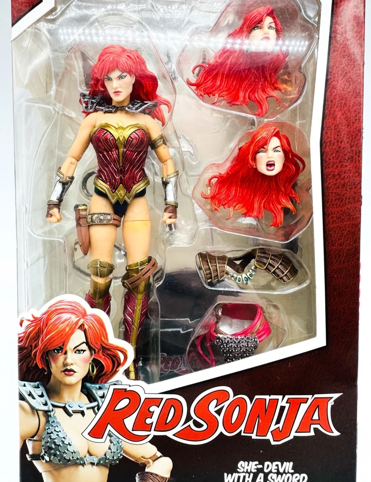 Figura Boss Fight Studio Red Sonja She-Devil With A Sword - CUERPO REEMPLAZADO LEER Foto 2 de 3