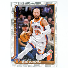 Jalen Brunson 2025-26 Topps Flagship Tip-Off Parallel #14 Knicks