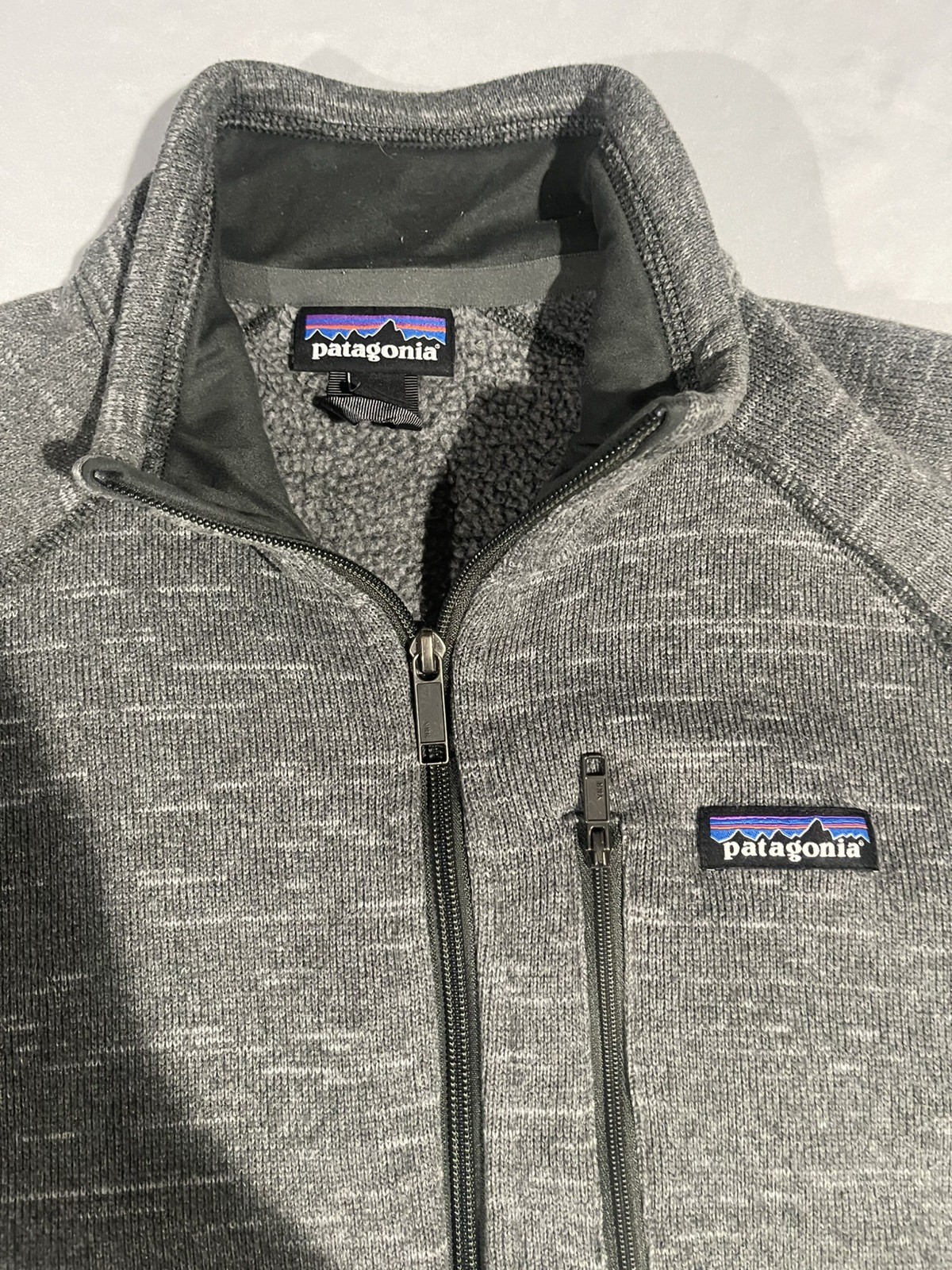 Patagonia Fleece Better Sweater Jacket Gray Full Zip Men's Size Large thumbnail 4